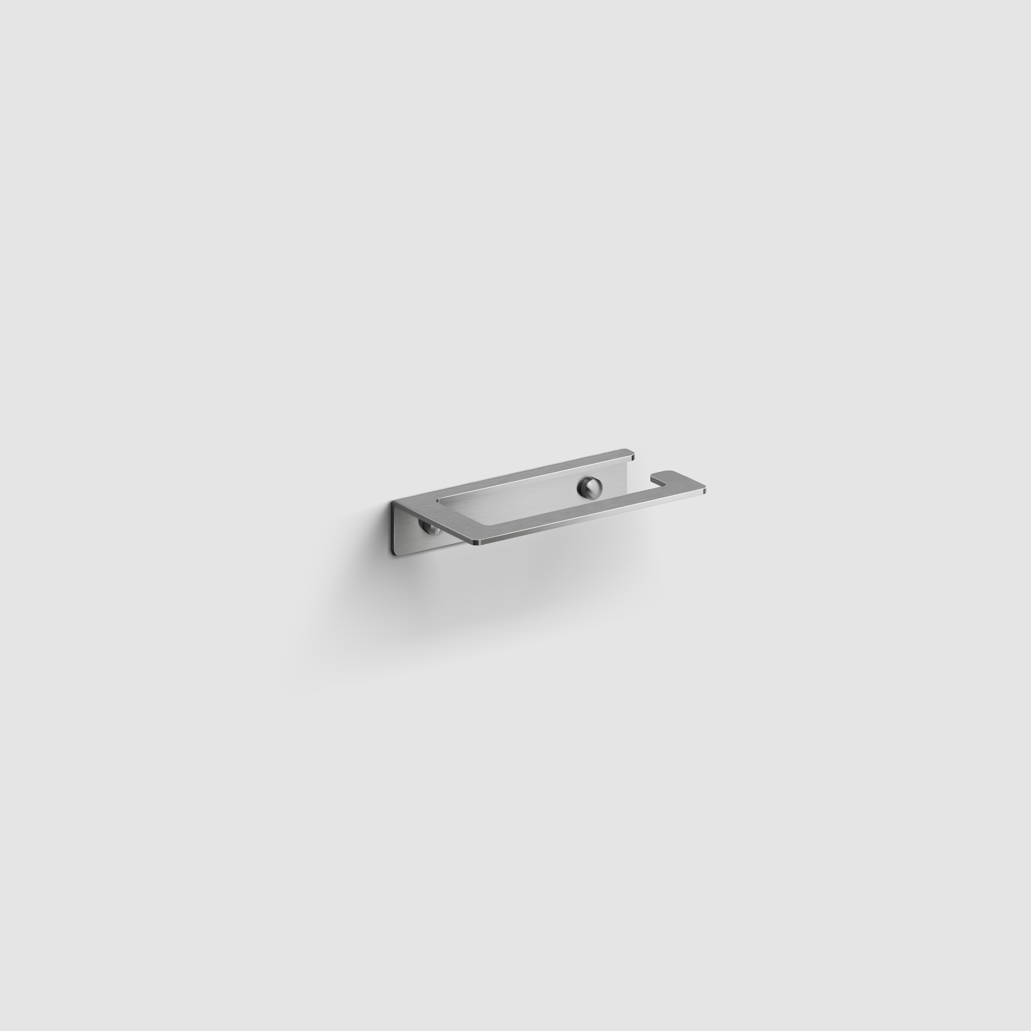 Clou Fold toiletrolhouder zonder klep rvs geborsteld CL/09.04030.41